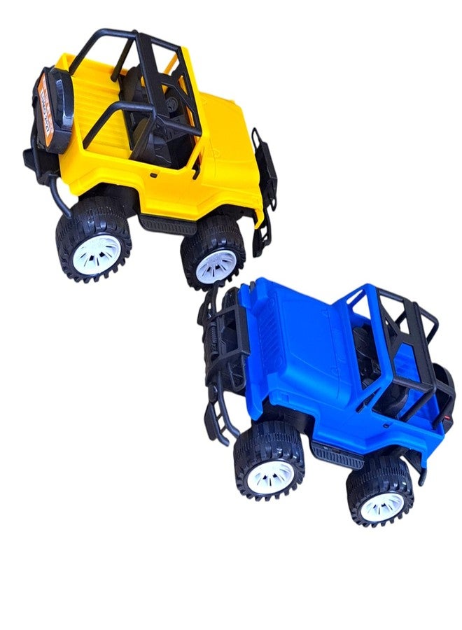 JNiL Pull Back Vehicles Push and Go Crawling Toy Car Jeep for Kids & Children (Pack of 2) - Image 4